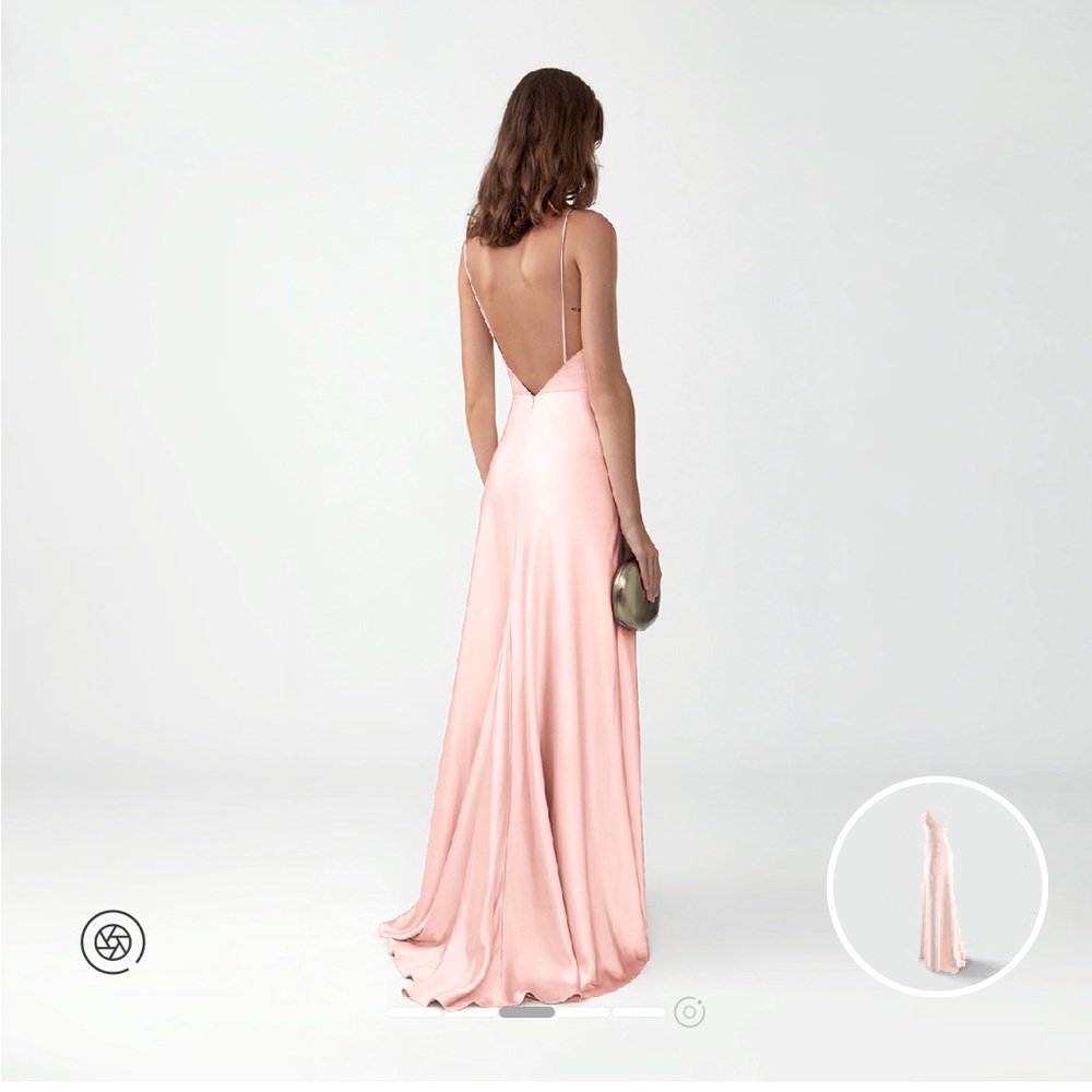 Fame & Partners Strappy Draped Gown SOLD